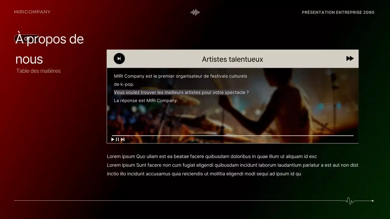 Appel à candidatures pour la performance moderne noire
