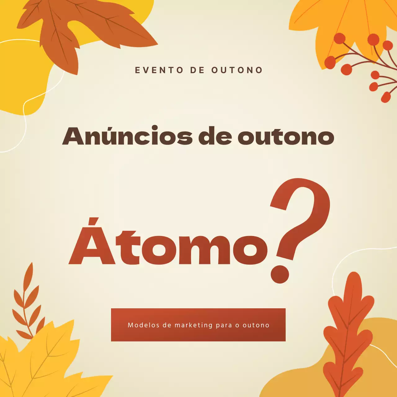 Promover os anúncios vintage laranja