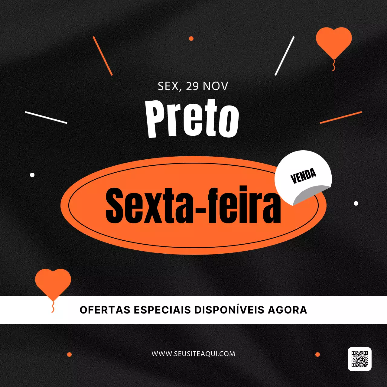 promoção black friday black trendy