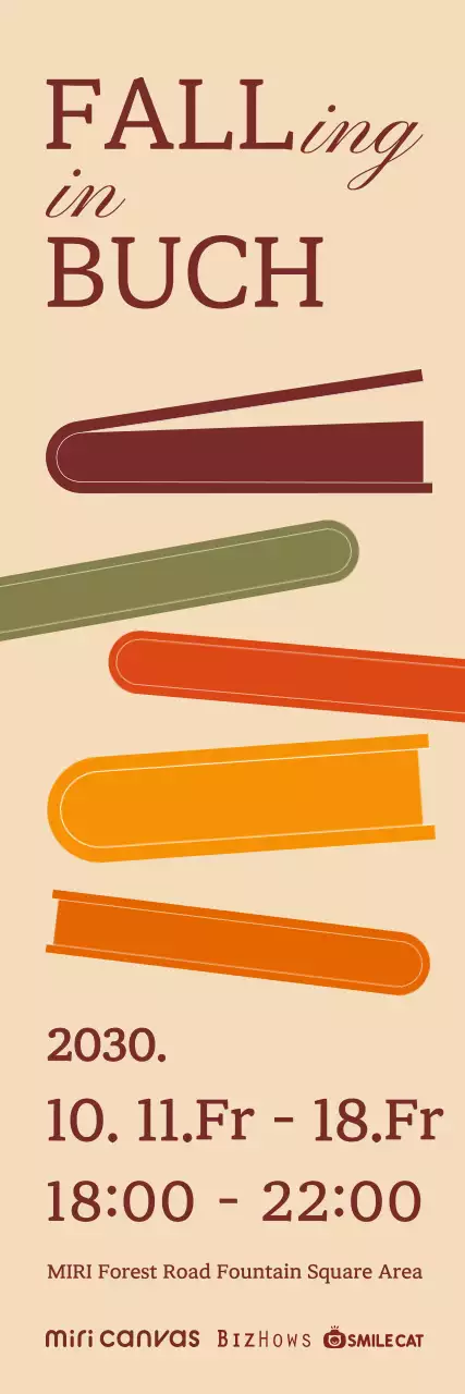 Maple Leaf Books Herbst Lesung Veranstaltung Banner