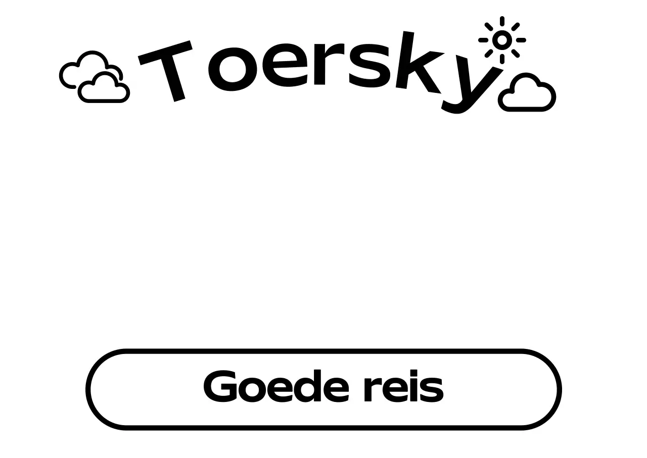 Zwarte eenvoudige reisgids