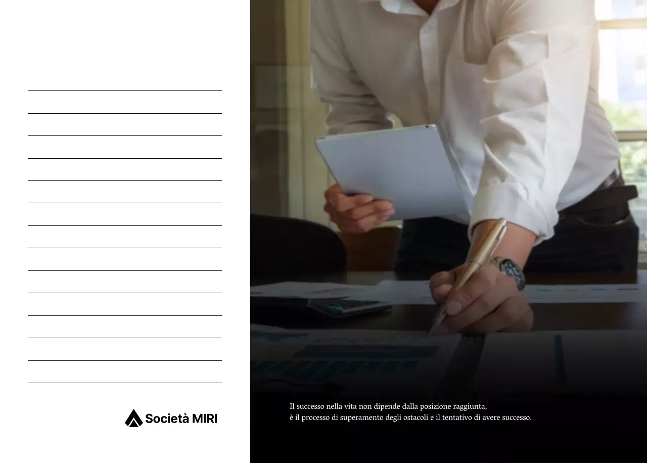 Un semplice calendario aziendale in grigio