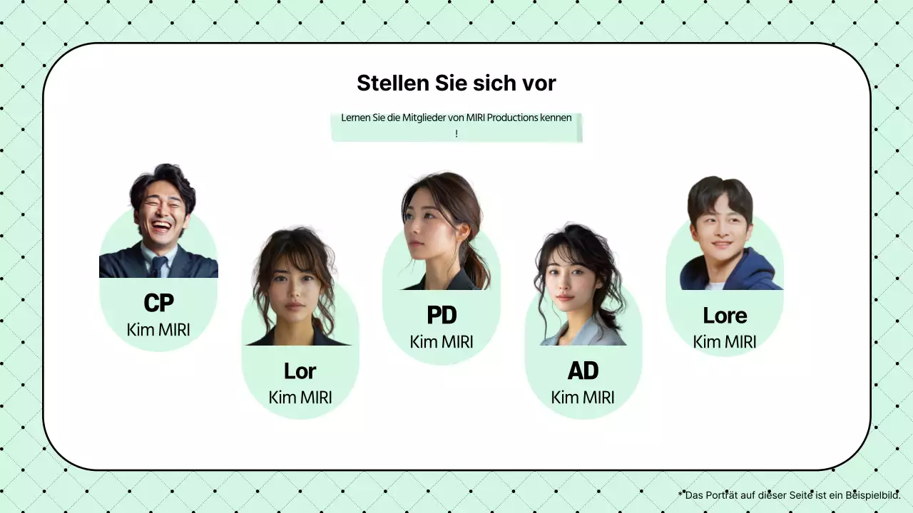 Einfaches, mintfarbenes Angebot einer Videoproduktionsfirma