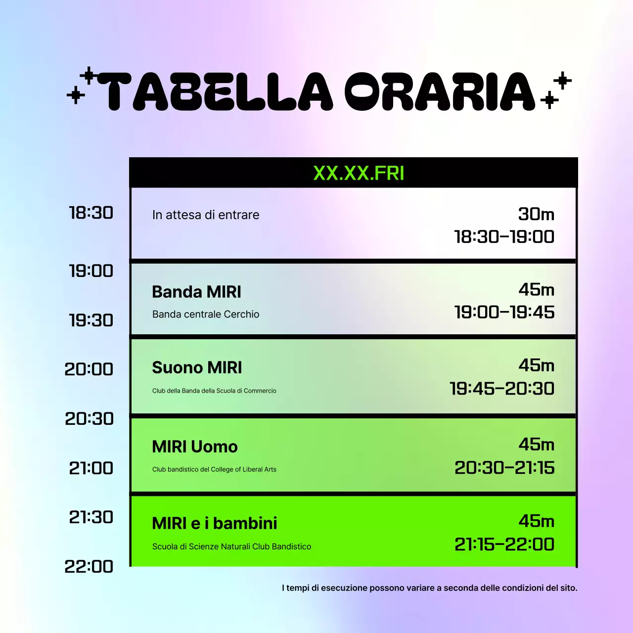 Guida ai concerti di Mauve Pop