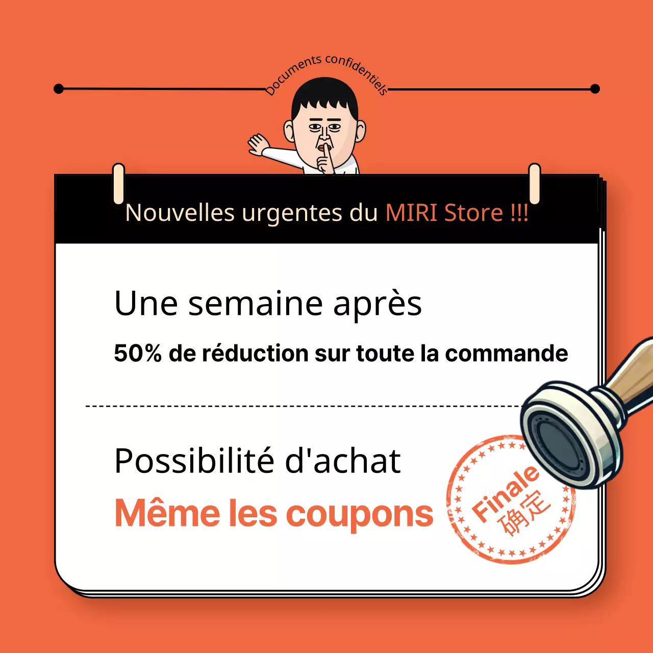 Vente aux enchères d'Orange