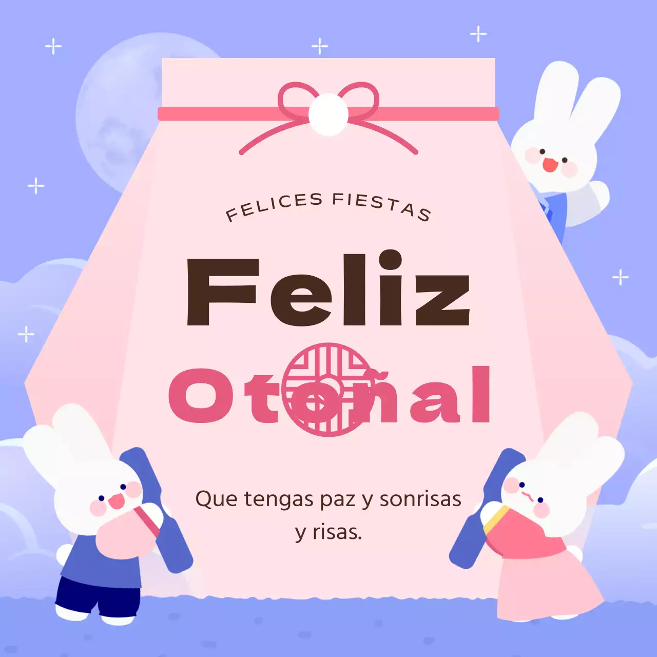 Festival Obon, acogedor y rosa