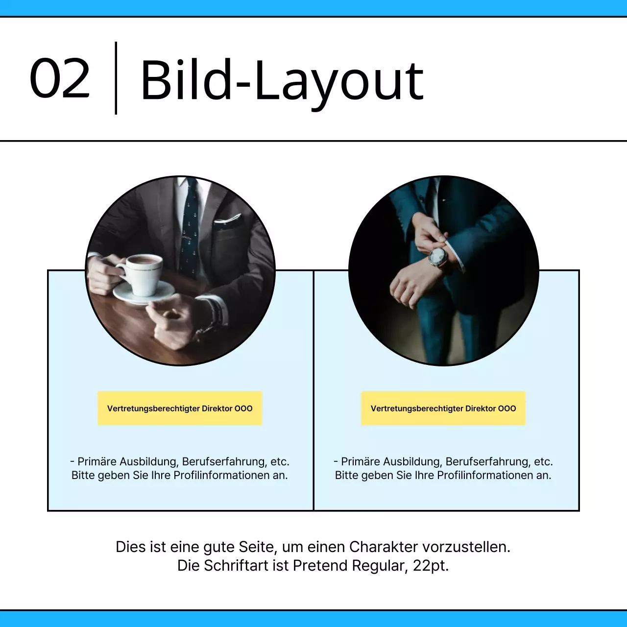 Fördern Sie die hellblaue saubere Vorlage