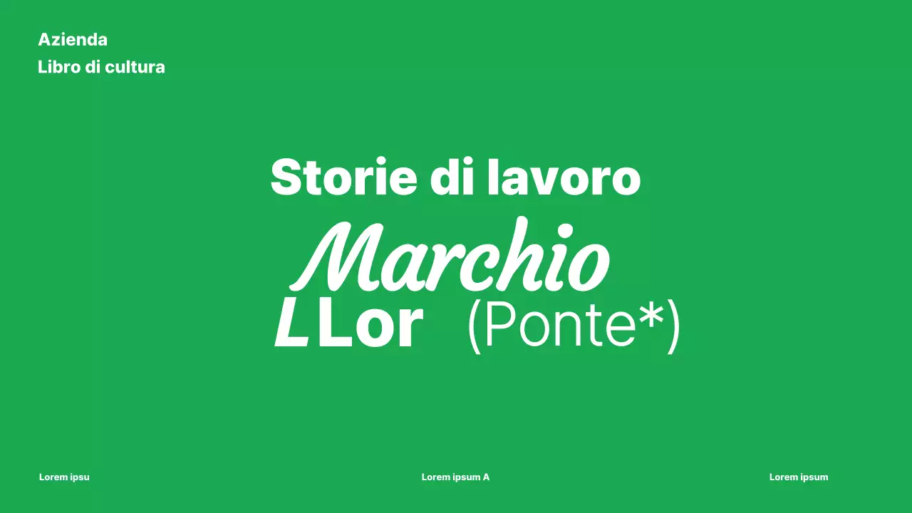 Promuovere il vostro marchio verde semplice
