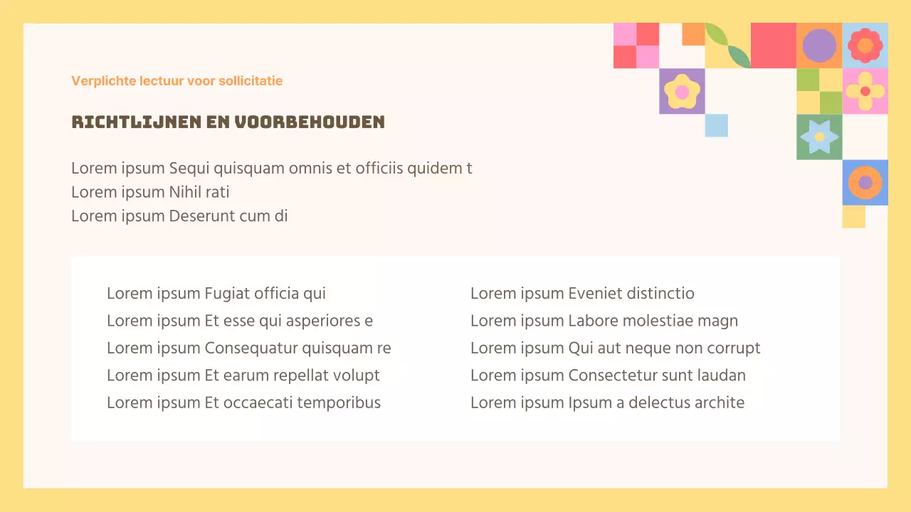 Gele en oranje gids voor traditionele culturele ervaringen