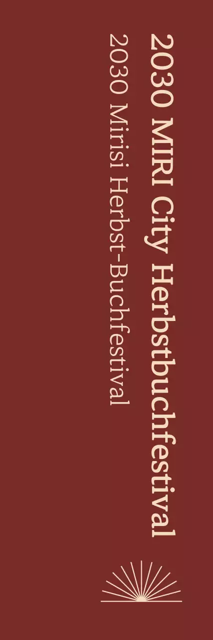 Maple Leaf Books Herbst Lesung Veranstaltung Banner