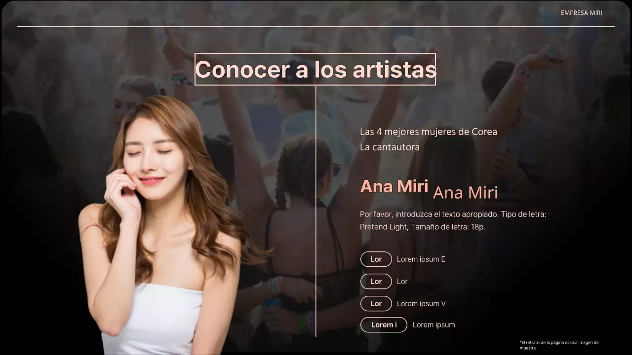 Un evento naranja y a la última