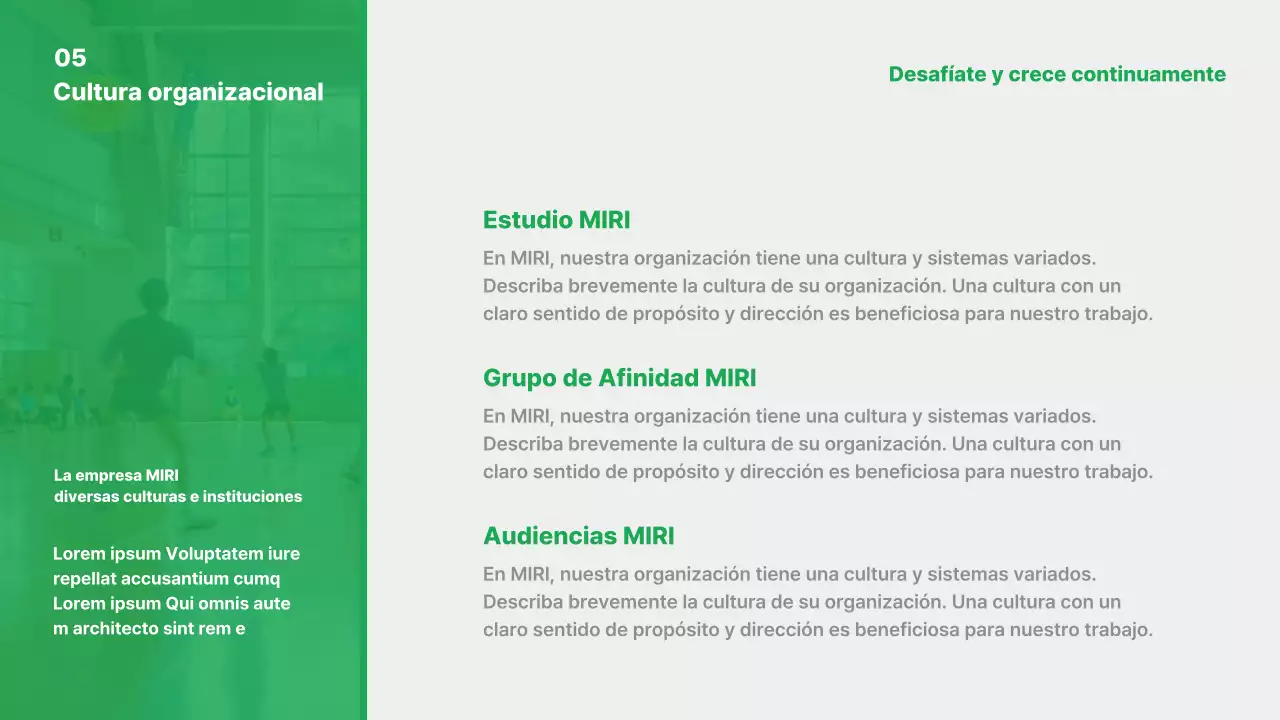 Promocione su marca green simple