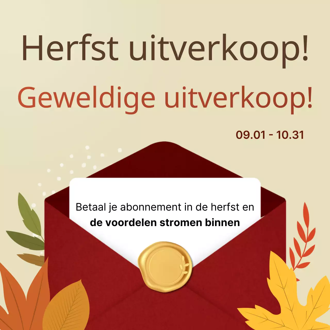 Promoot oranje vintage advertenties