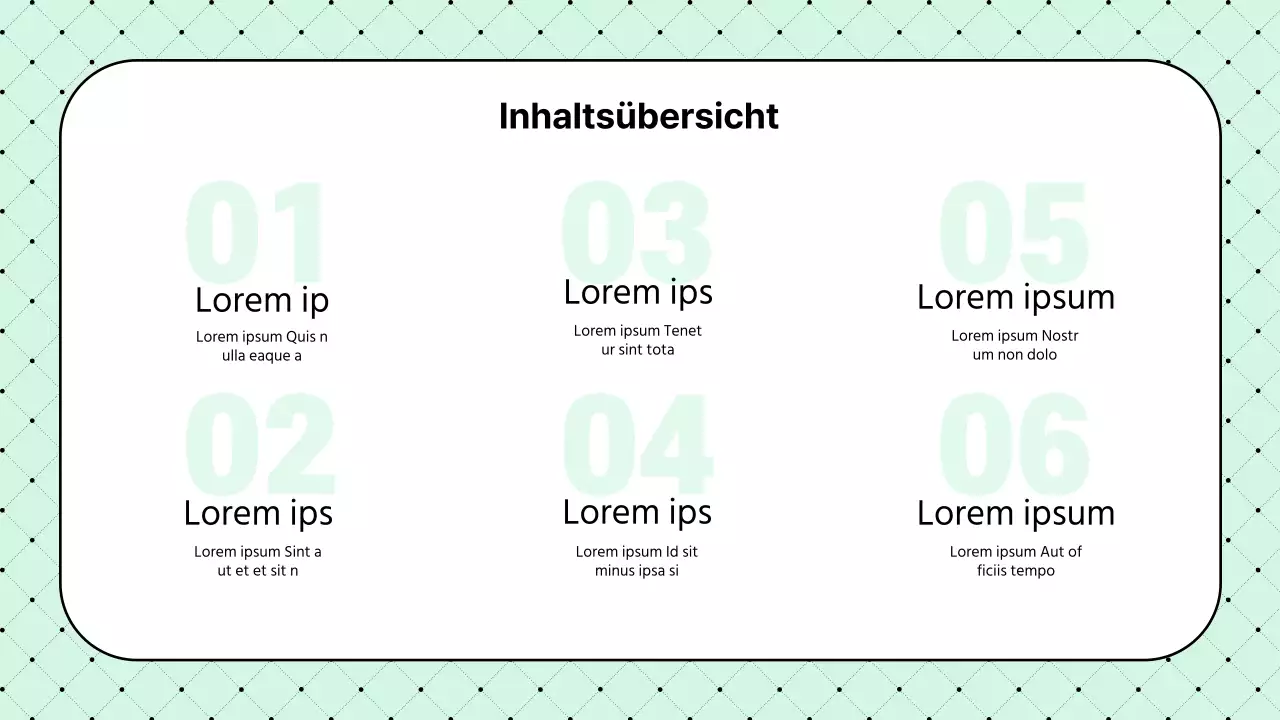 Einfaches, mintfarbenes Angebot einer Videoproduktionsfirma