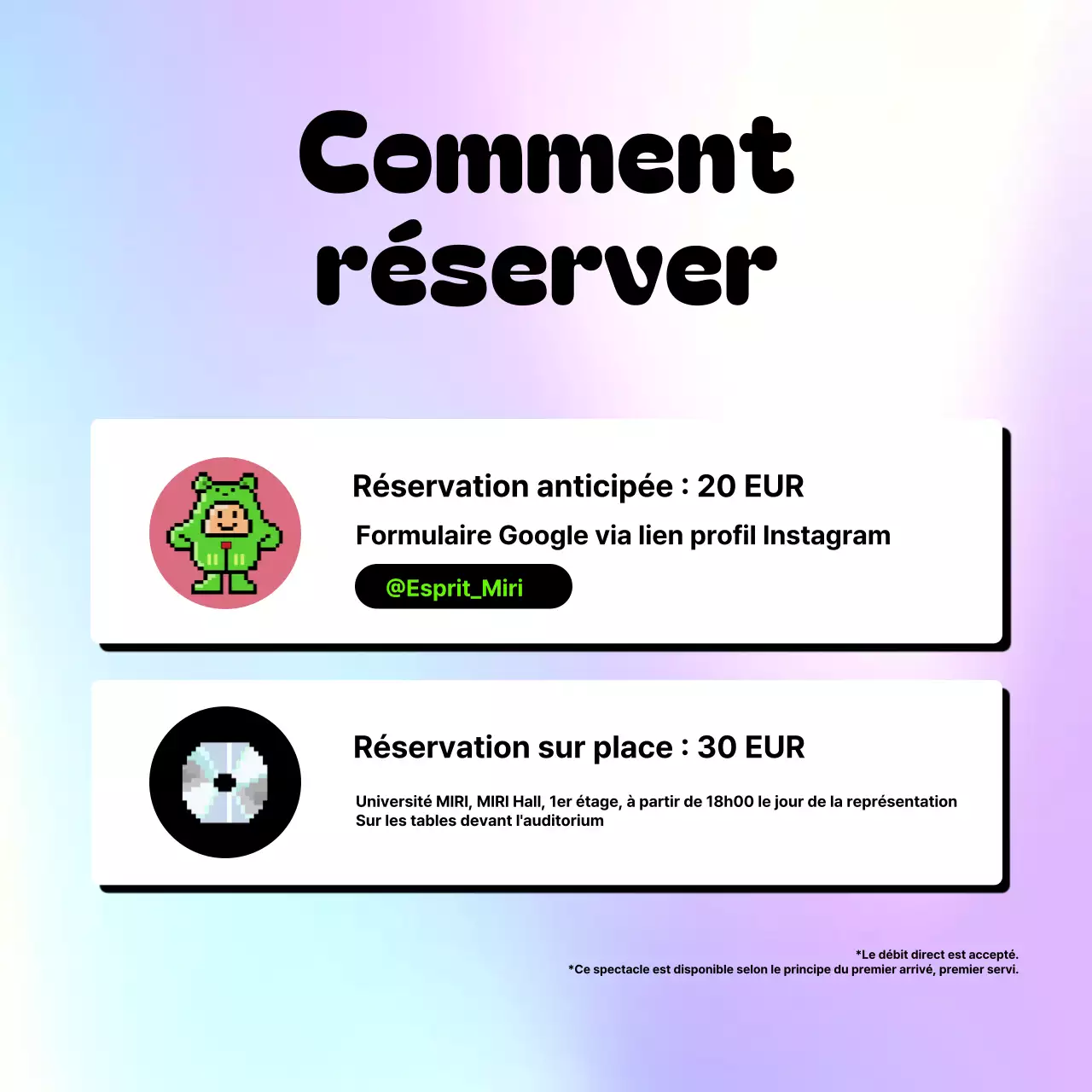 Guide des concerts de Mauve Pop