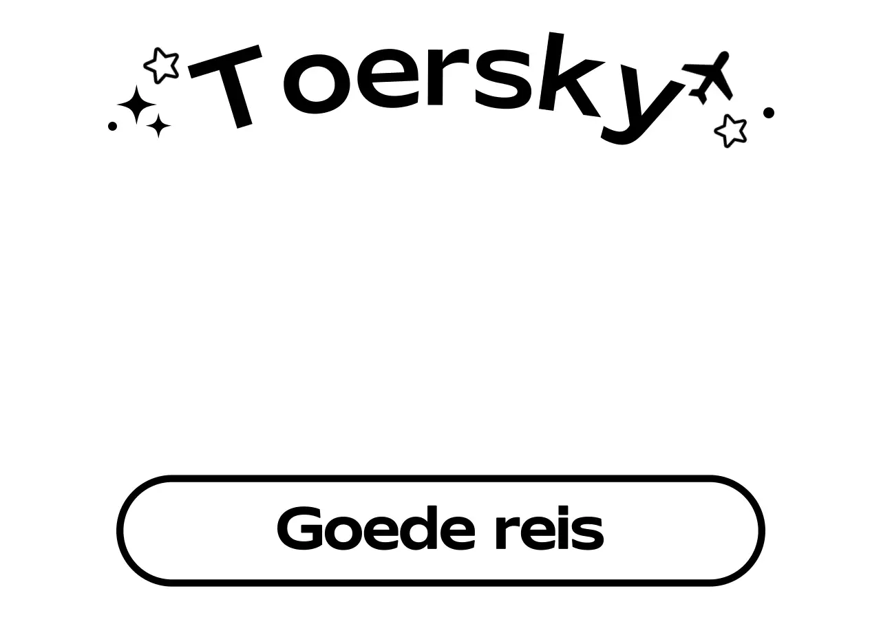 Zwarte eenvoudige reisgids