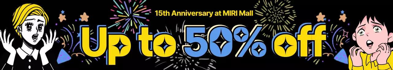 Banner de promoção de venda de quadrinhos pretos