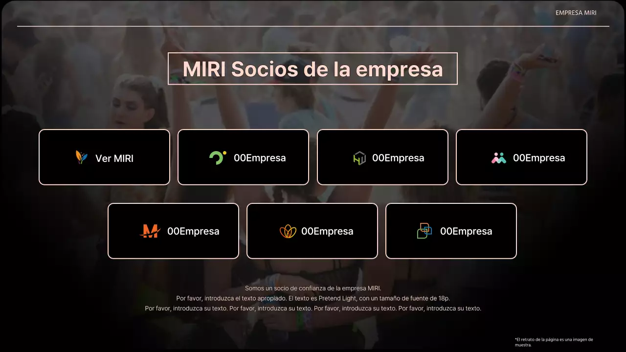 Un evento naranja y a la última