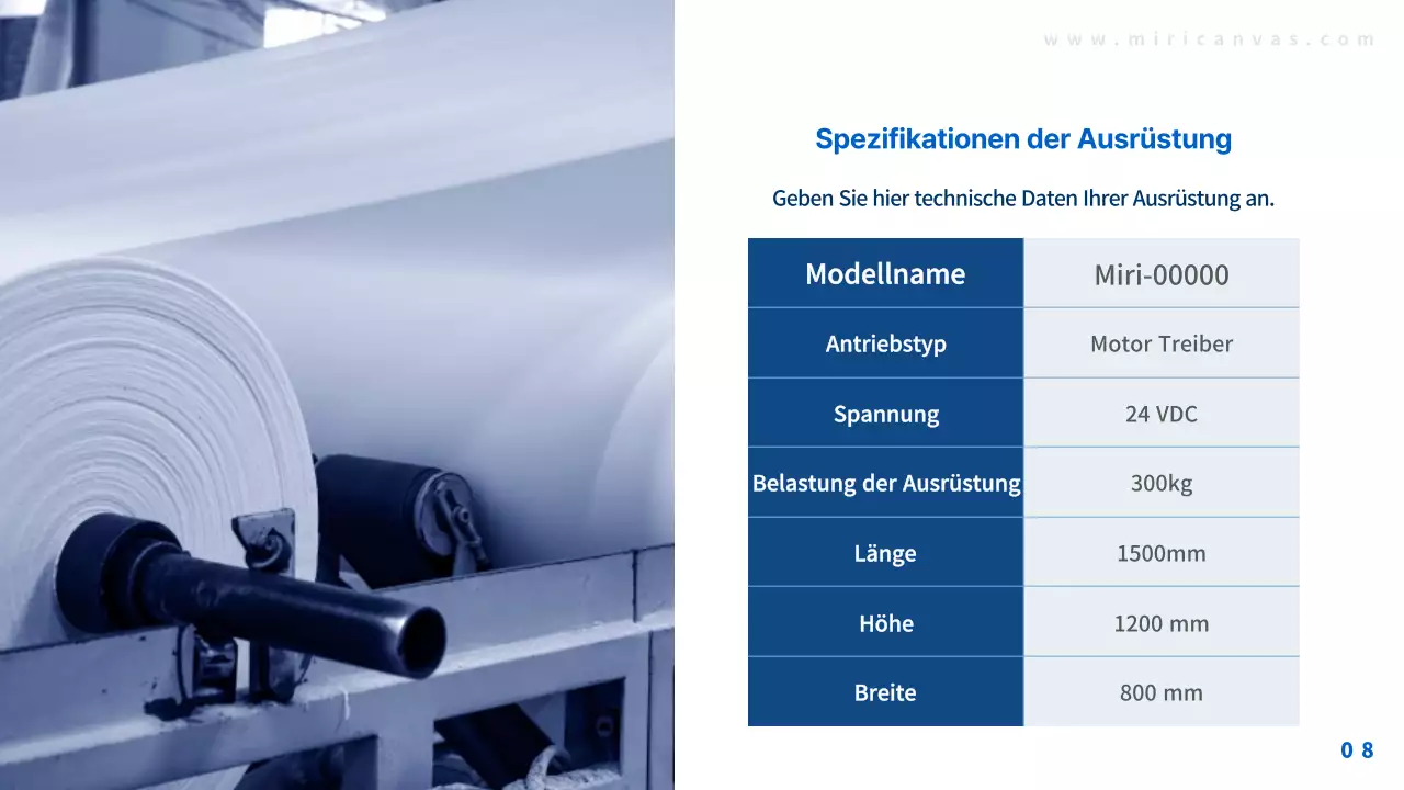 Fördern Sie Ihr blaues modernes Unternehmensprofil