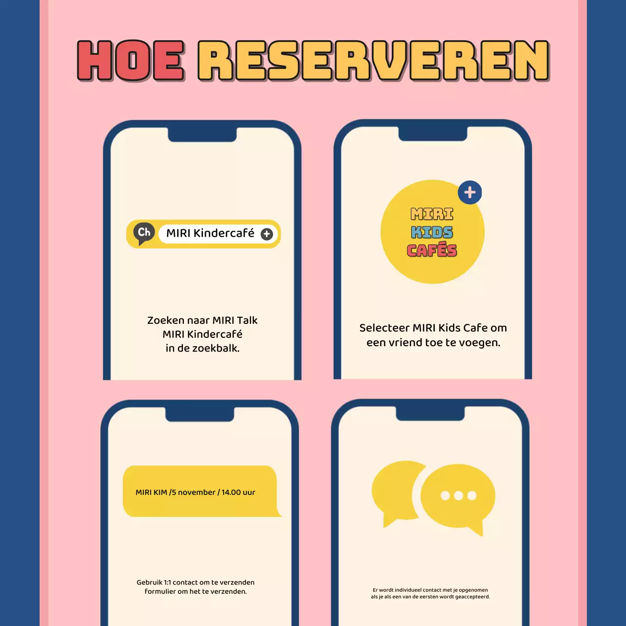 Blue's gezellige kindercafé promoten