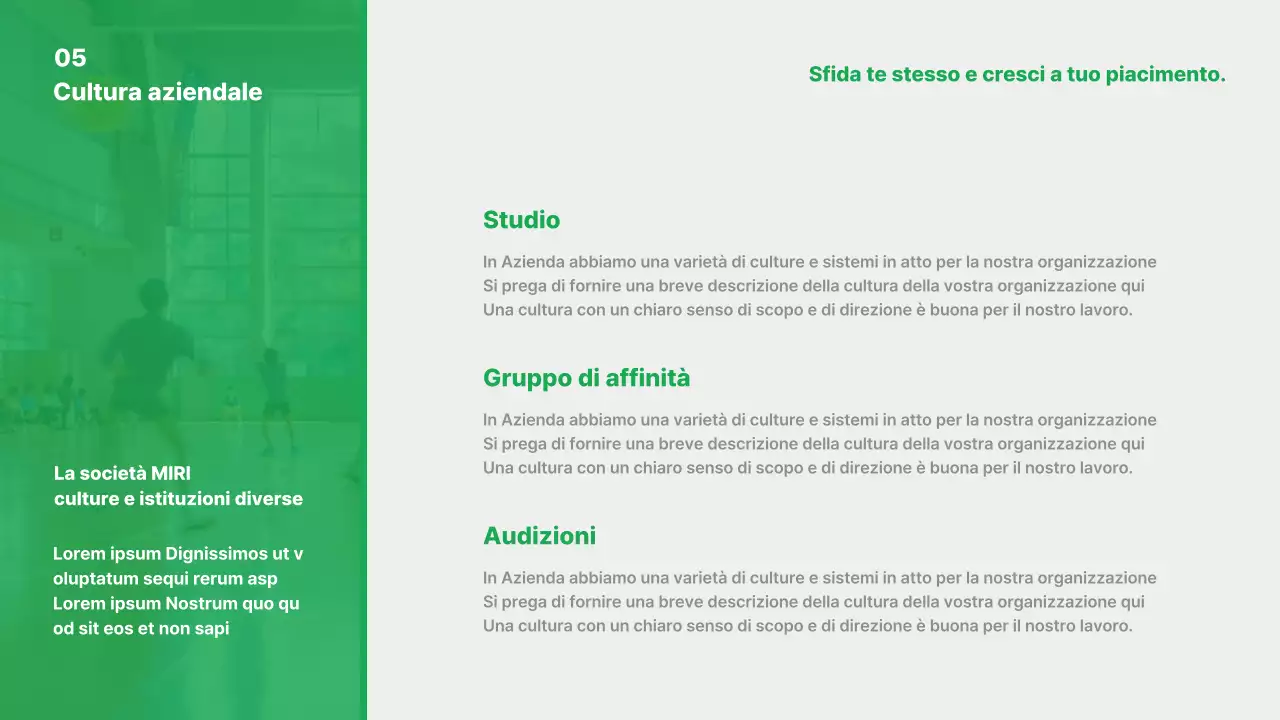 Promuovere il vostro marchio verde semplice