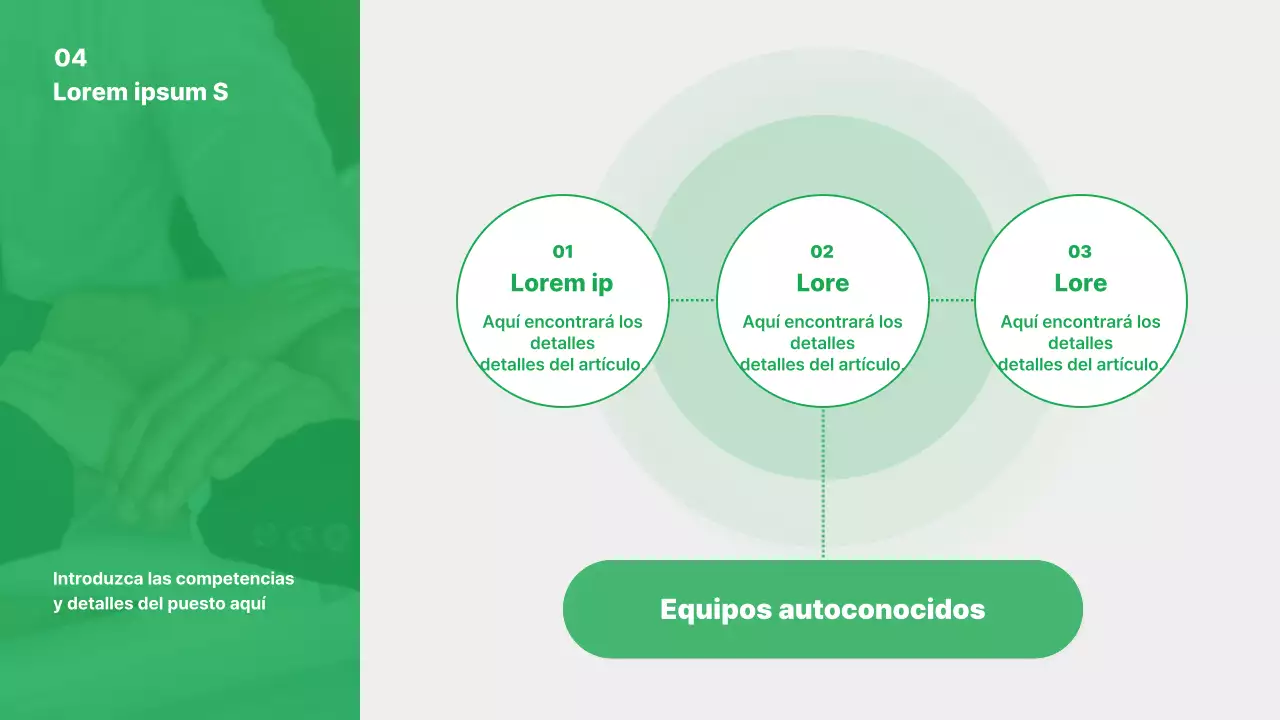 Promocione su marca green simple