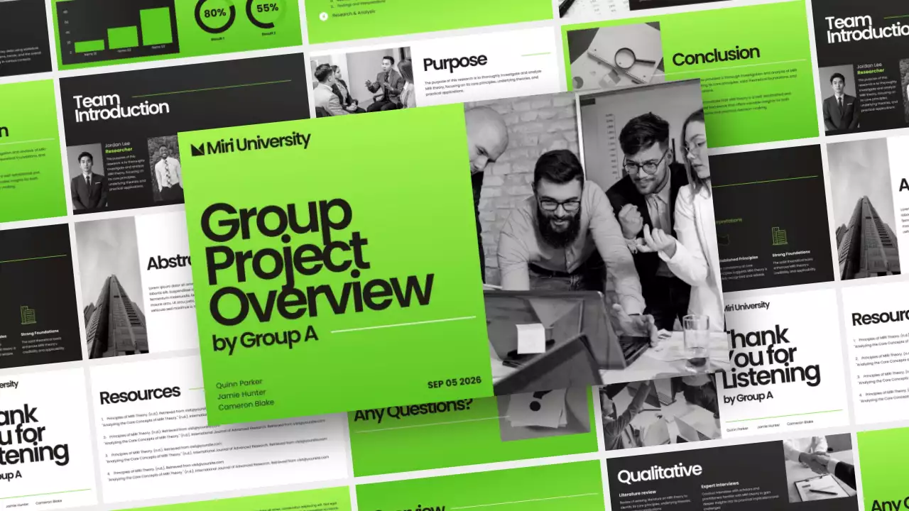 Green Professional Project Presentation