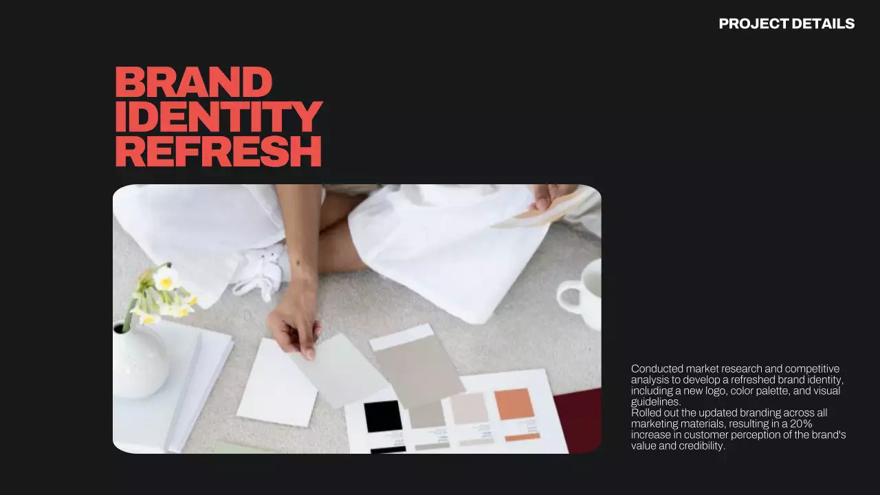 Red Modern Portfolio Resume Presentation