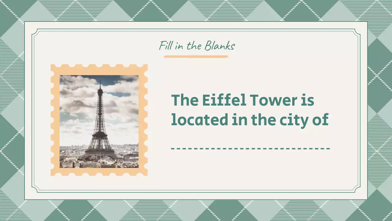 Mint Traditional Quiz Guide Presentation