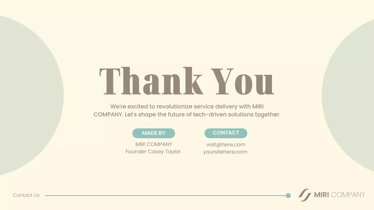 Beige Simple Business Presentation