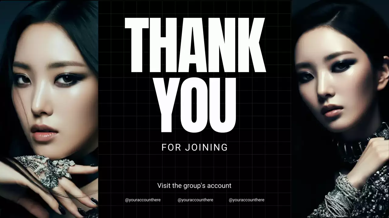 Black Modern Charms Promotion Presentation