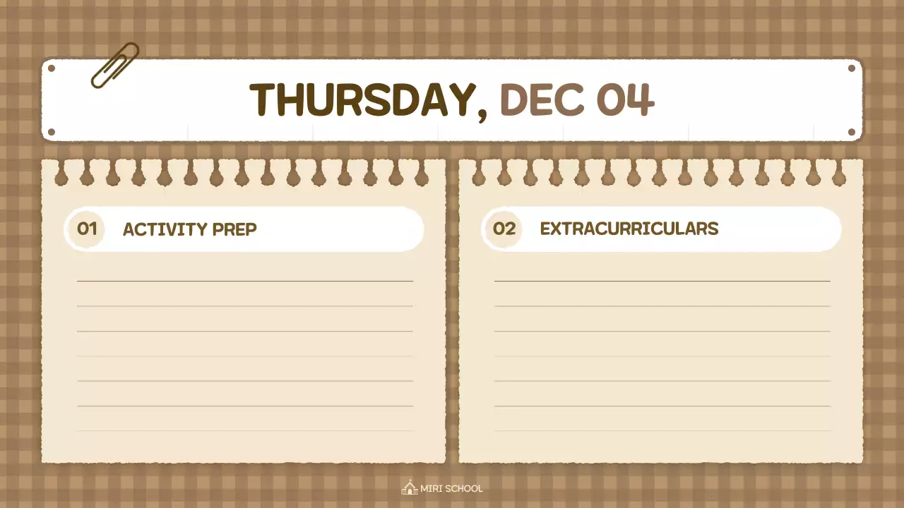 Beige Vintage Class Agenda Presentation