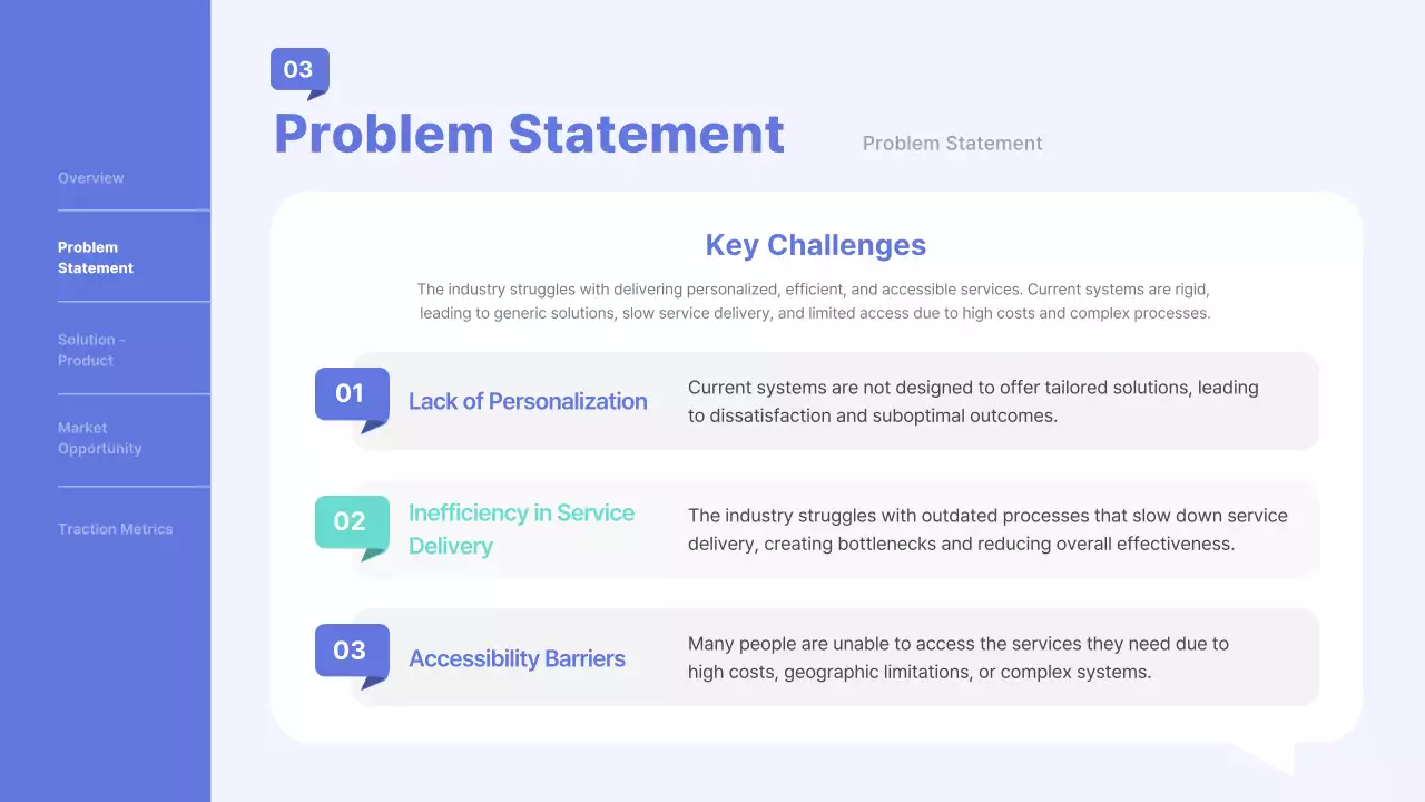 Blue Modern Business Pitch Presentation