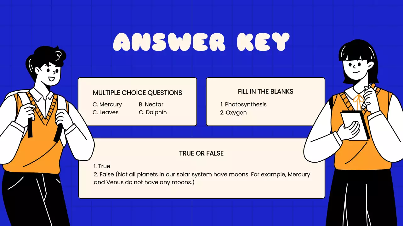 Blue Modern Quiz Guide Presentation