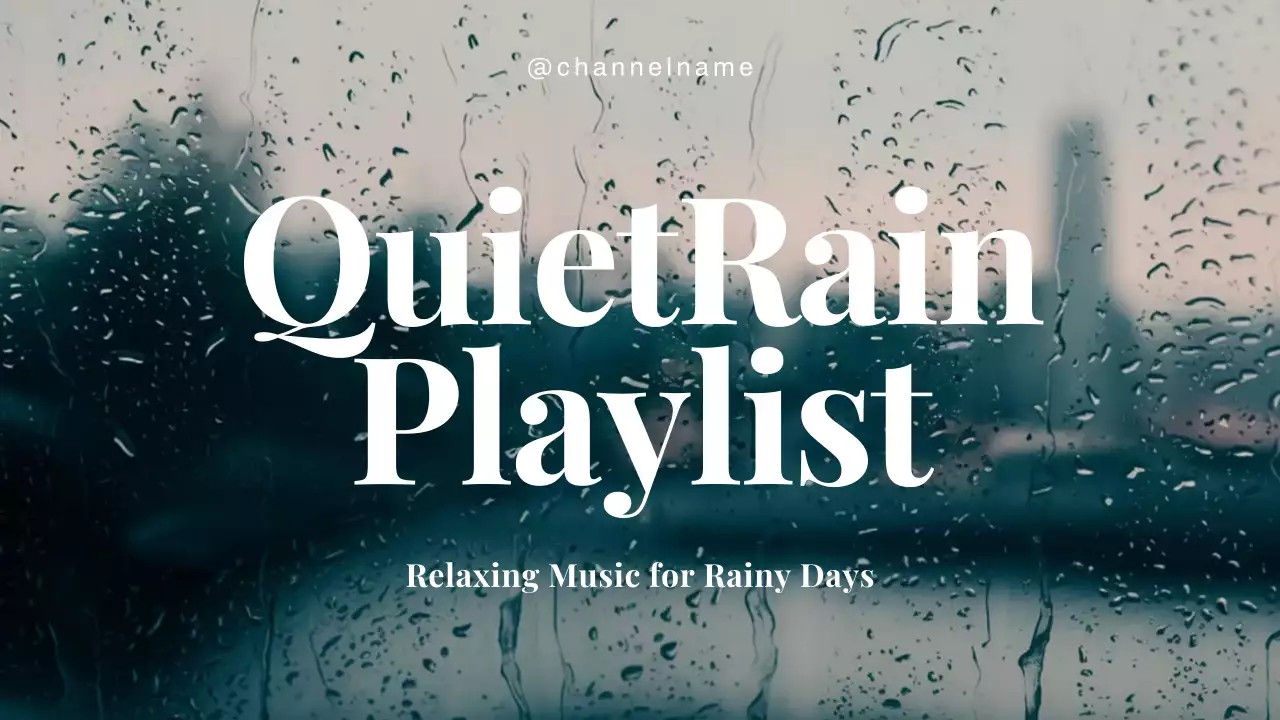 Grey Minimal Music Playlist YouTube Thumbnail