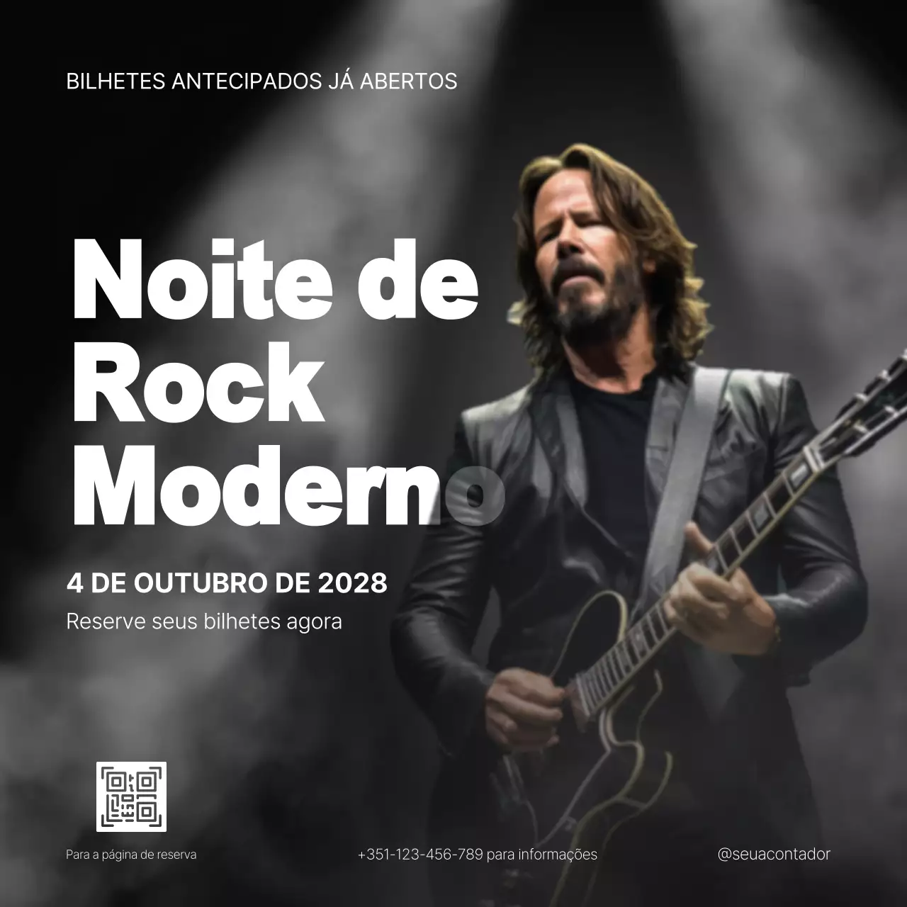 Promoção de eventos de música rock