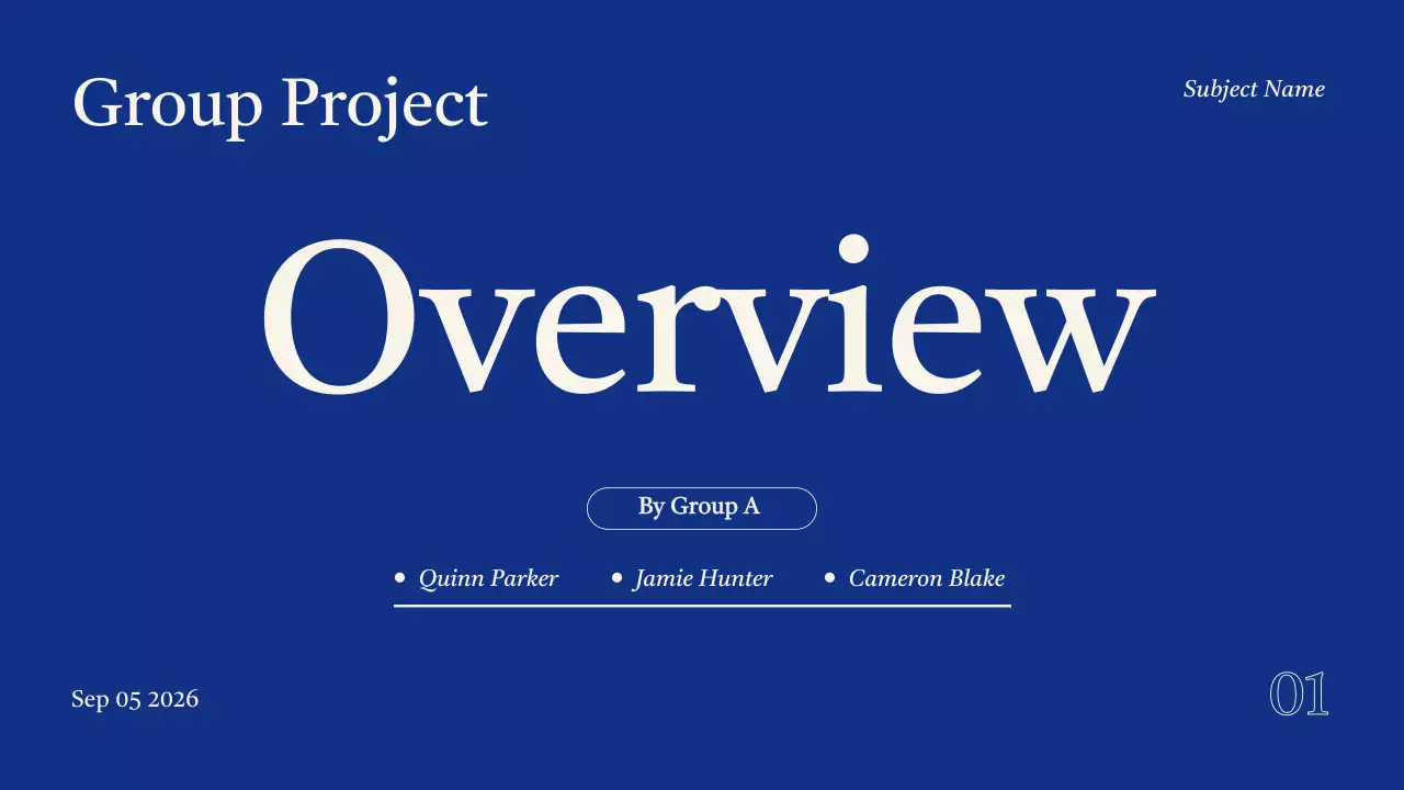 Blue Classic Project Presentation