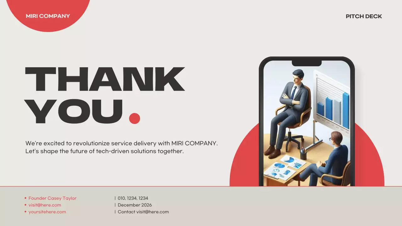 Red Modern Business Presentation