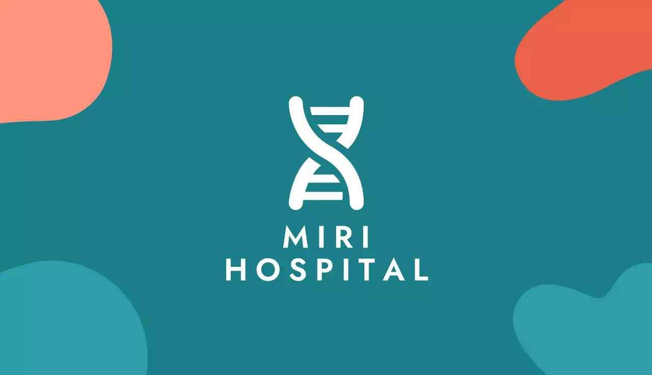 Teal Minimal Business Card