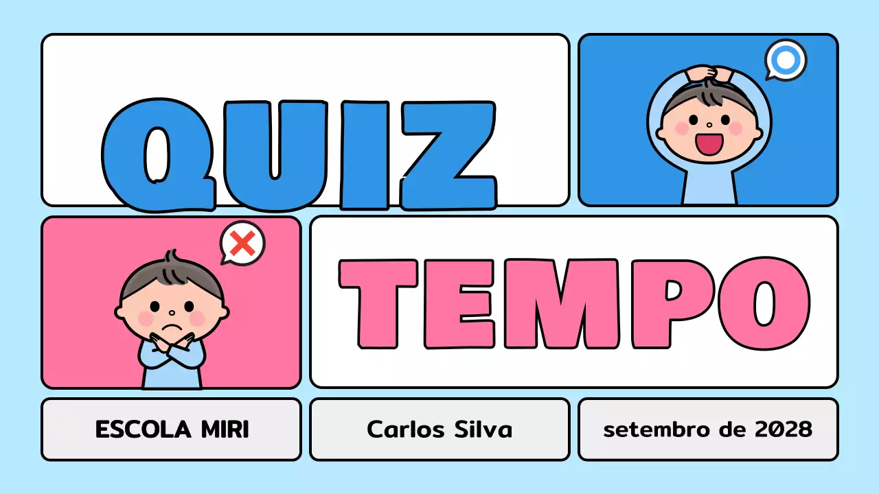 anúncio do concurso de banda desenhada azul