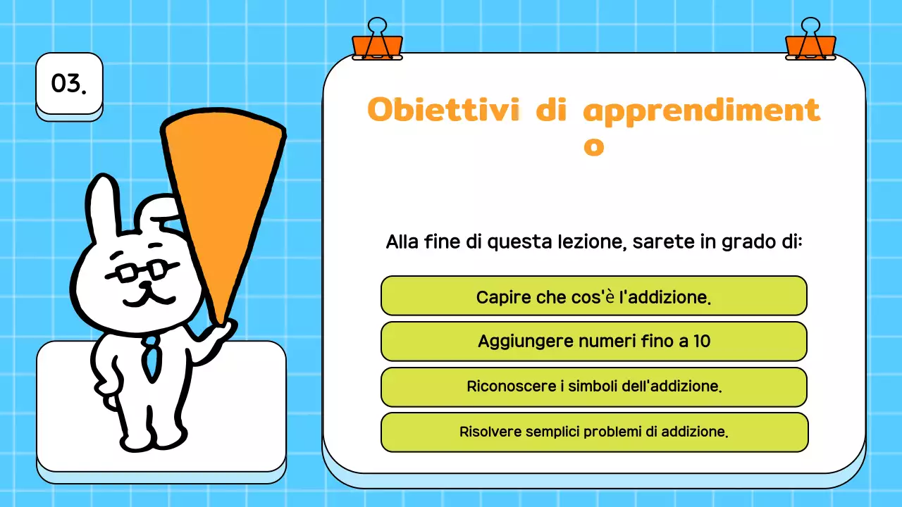 Corso di matematica allegro e blu