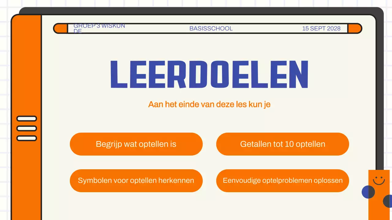 Basisles optellen Presentatie