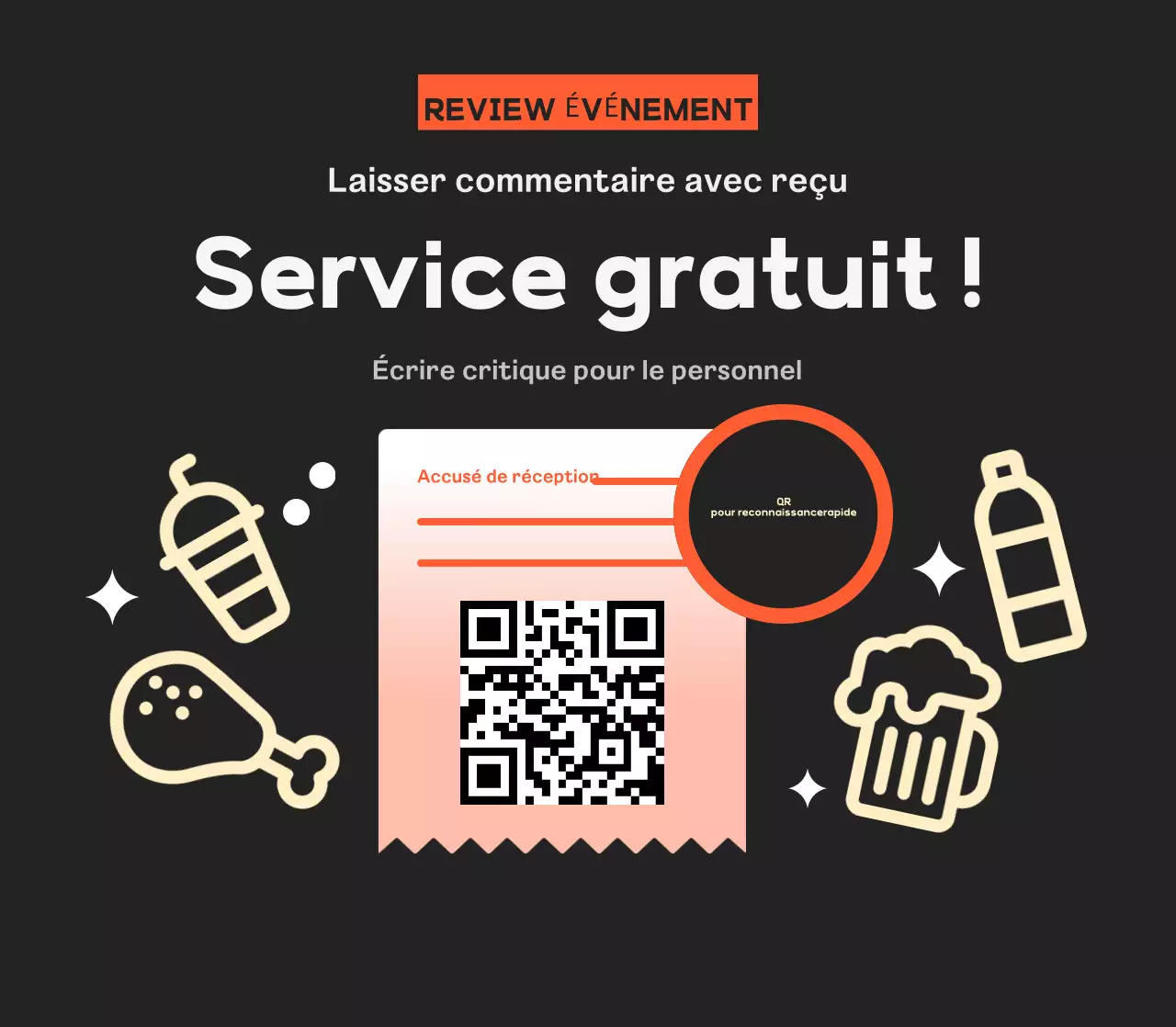 Promouvoir les événements Orange Pop sur les médias sociaux