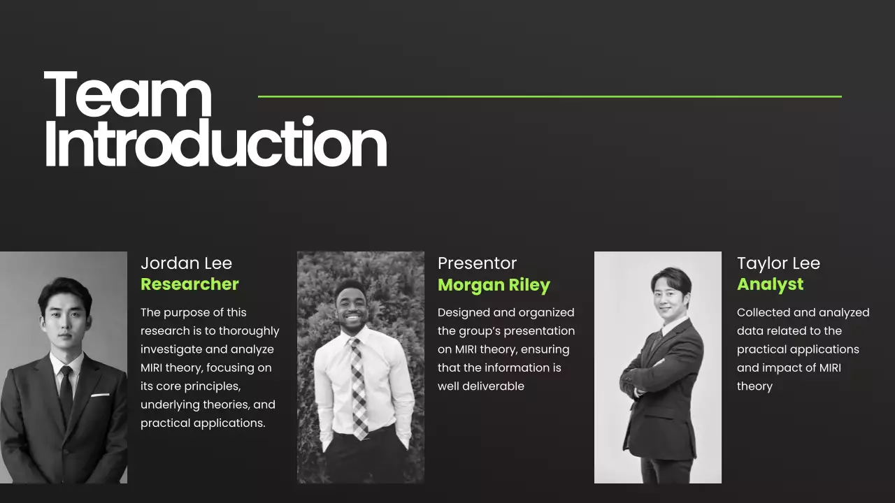 Presentasi Proyek Profesional Hijau