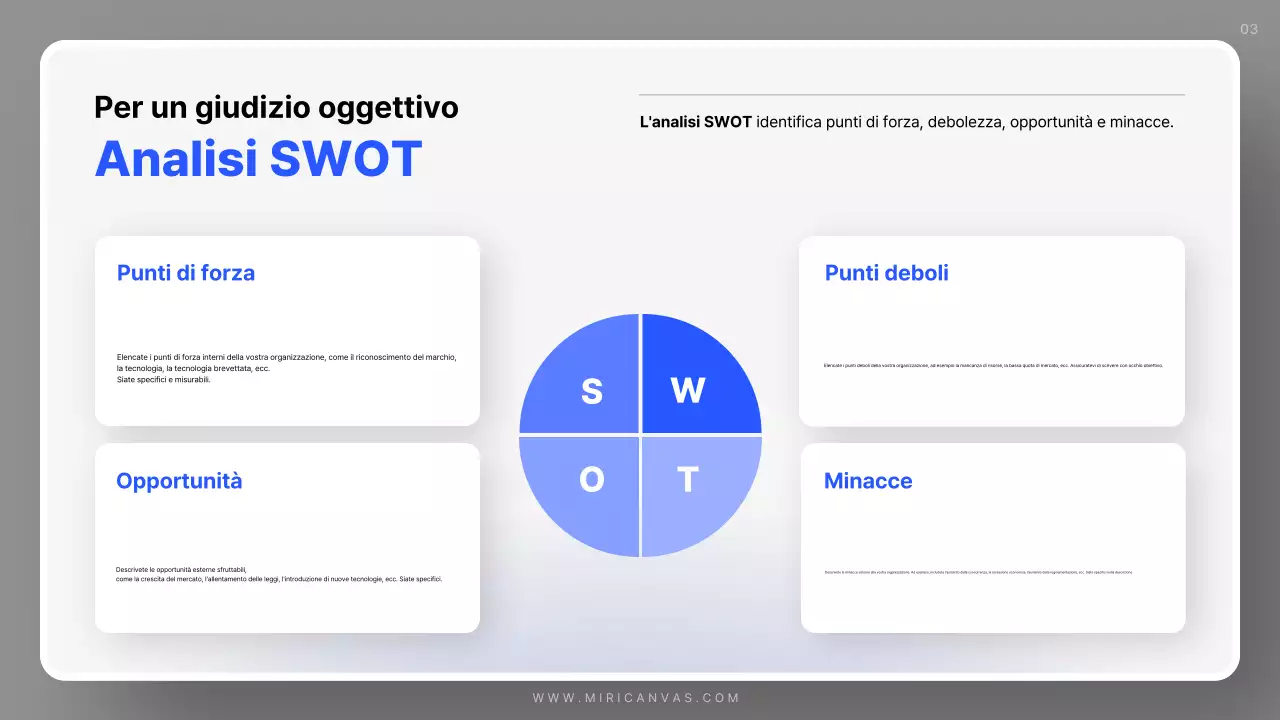 Piano di vendita semplice blu