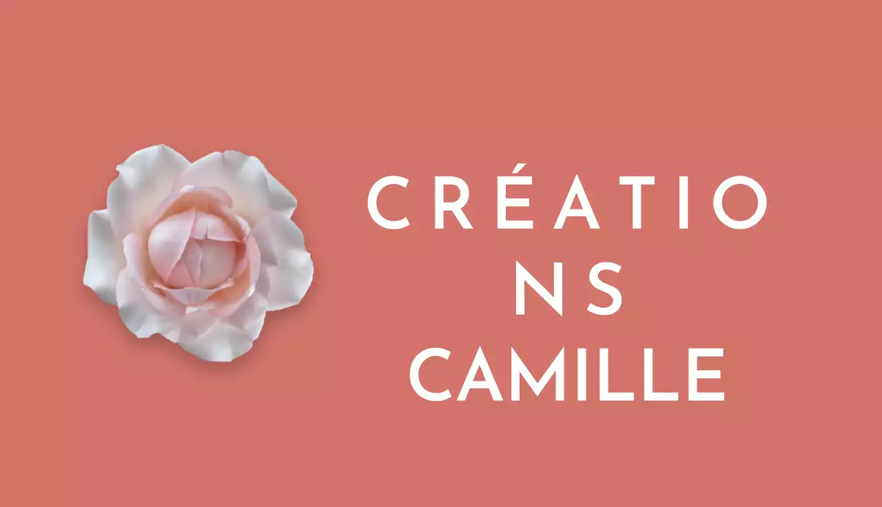 carte de visite corail élégante