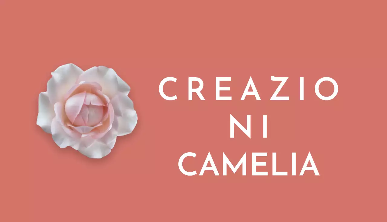 biglietto da visita elegante in corallo