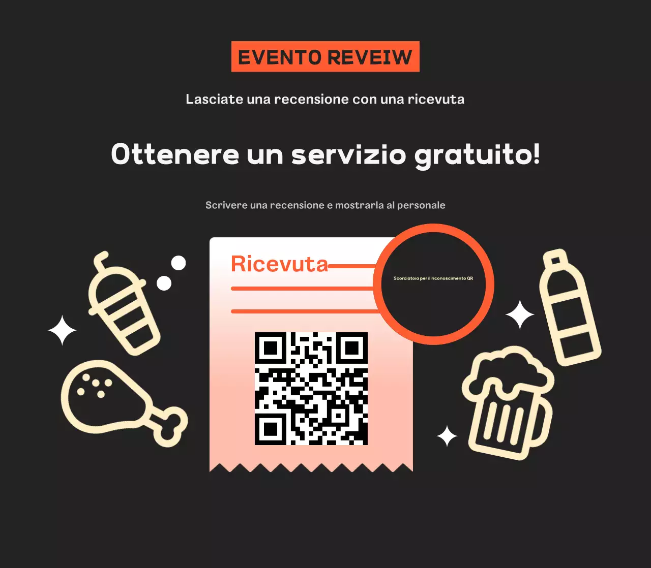 Promuovere gli eventi Orange Pop sui social media
