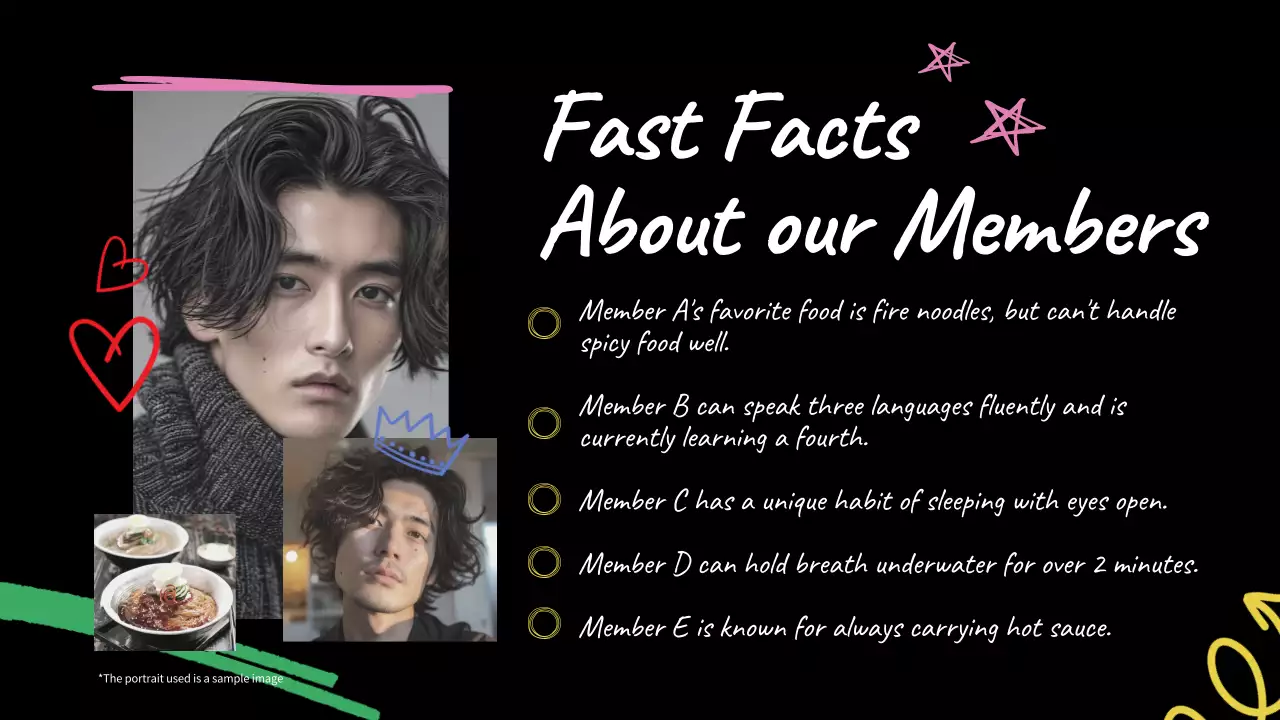 Bài thuyết trình của thành viên Black Trendy