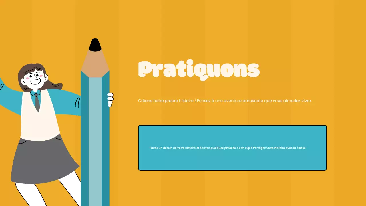 Cours de littérature simple sur l'orange